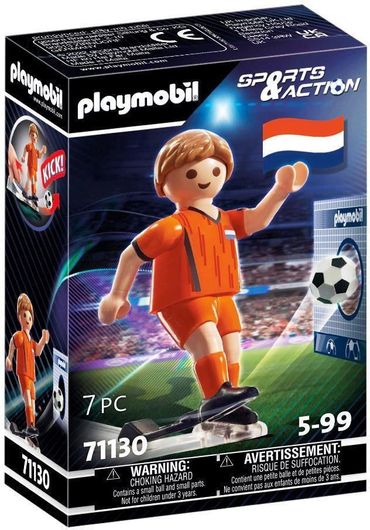 Playmobil 71130 Ποδοσφαριστής Εθνικής Ολλανδίας για 5+ Ετών