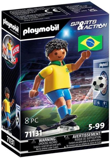 Playmobil 71131 Ποδοσφαριστής Εθνικής Βραζιλίας για 5+ Ετών