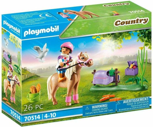 Playmobil Country Αναβάτρια με Πόνυ Icelandic για 4+ Ετών #2542