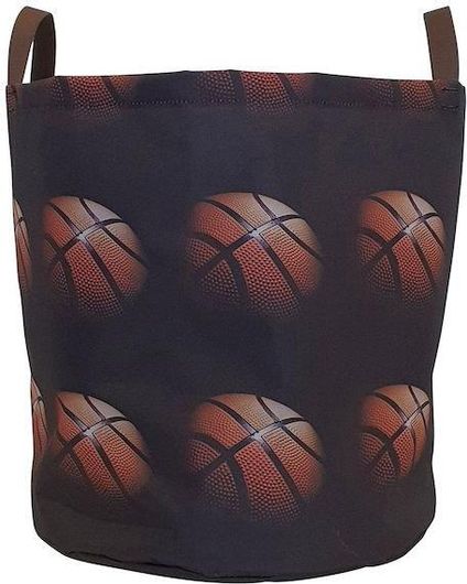 Παιδικό Καλάθι Αποθήκευσης Lyc Sac Basketball Υφασμάτινο Πολύχρωμο