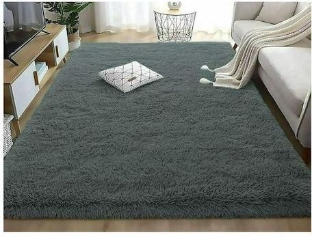 Χαλί Γαρύφαλλο 20634 Fluffie 140x200cm Γκρι