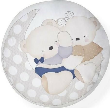 Διακοσμητικό Μαξιλάρι Κούνιας Interbaby Amorosos 45x45cm Μπεζ