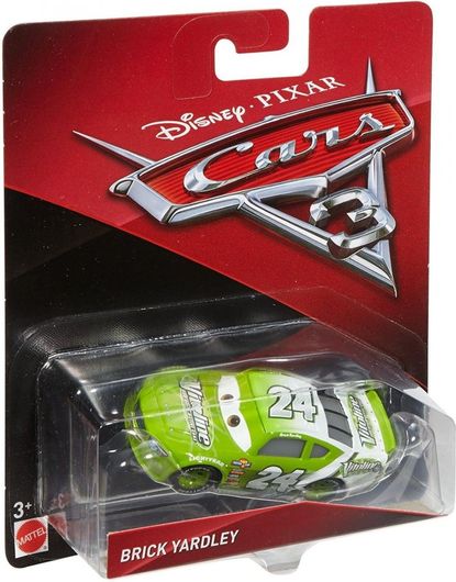 Αυτοκινητάκι Mattel Disney Pixar Cars 3 Brick Yardley Vitolin για 3+ Ετών