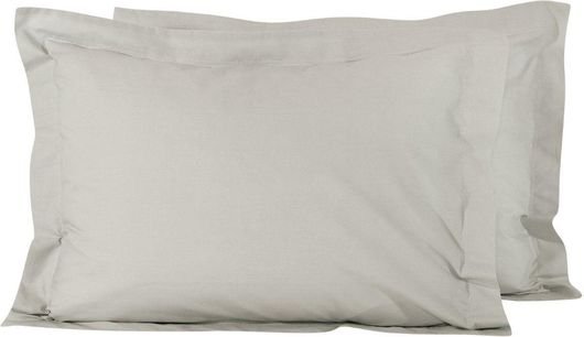 Σετ Μαξιλαροθήκες Das Home 1020 50x70cm 2τμχ Γκρι