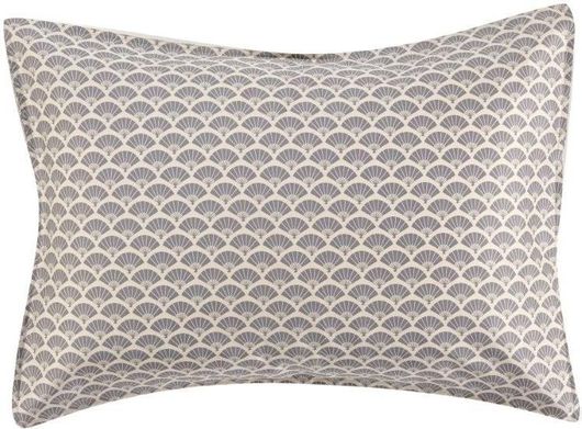 Σετ Μαξιλαροθήκες Kentia Geisha 12 Κατωσέντονου 50x70cm 2τμχ Γκρι