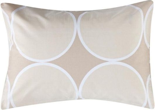 Σετ Μαξιλαροθήκες Kentia Bobby 26 50x70cm 2τμχ Μπεζ