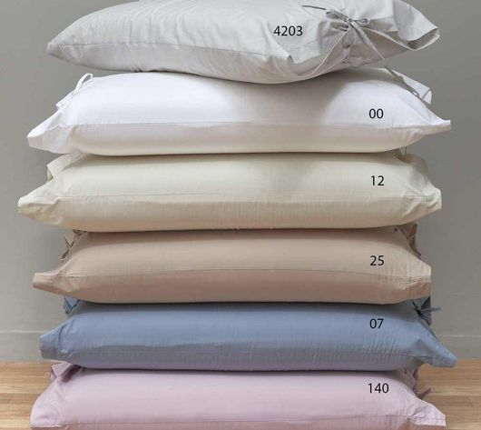 Σετ Μαξιλαροθήκες Kentia Wave & Flexible 25 50x70cm 2τμχ Μπεζ