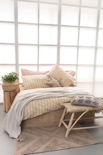 Σετ Μαξιλαροθήκες Palamaiki Fashion Life FL6112-T 50x75cm 2τμχ Σομόν