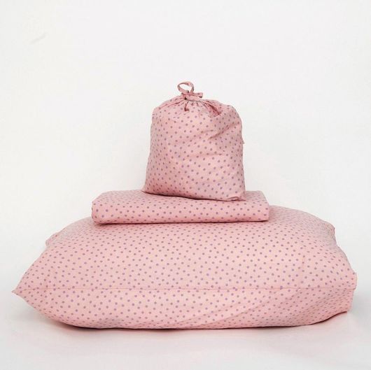 Σετ Μαξιλαροθήκες Palamaiki Confetti 52x72cm 2τμχ Ροζ