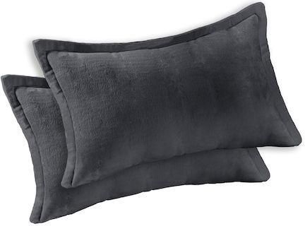 Σετ Μαξιλαροθήκες Guy Laroche Mondo Oxford Carbon 50x70cm Γκρι