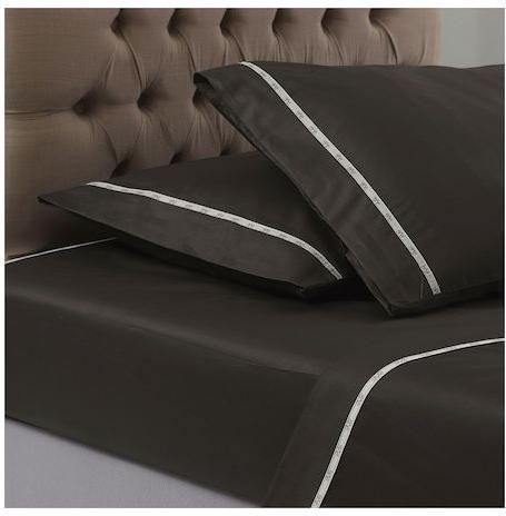 Σετ Μαξιλαροθήκες 19V69 Colori 50x70cm 2τμχ Καφέ