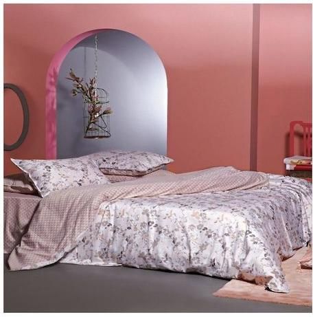 Σετ Μαξιλαροθήκες Kentia Matilda 14 Σχέδιο Πανωσέντονου 50x70cm 2τμχ Ροζ