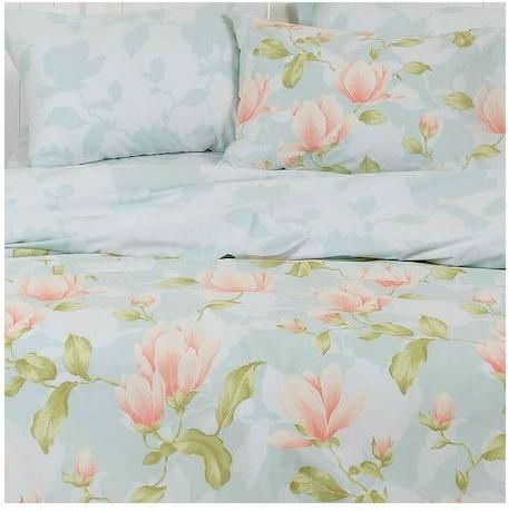 Σετ Μαξιλαροθήκες Melinen Lorena Σχέδιο Πανωσέντονου 50x70cm 2τμχ Γαλάζιο