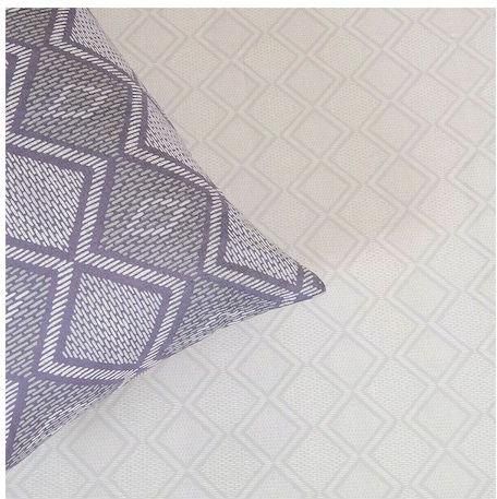 Σετ Μαξιλαροθήκες Melinen Evans Σχέδιο Πανωσέντονου 50x70cm 2τμχ Γκρι