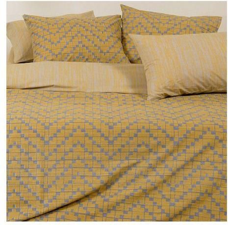 Σετ Μαξιλαροθήκες Melinen Bingo  50x70cm 2τμχ Κίτρινο