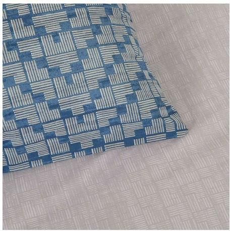 Σετ Μαξιλαροθήκες Melinen Bingo  50x70cm 2τμχ Μπλε