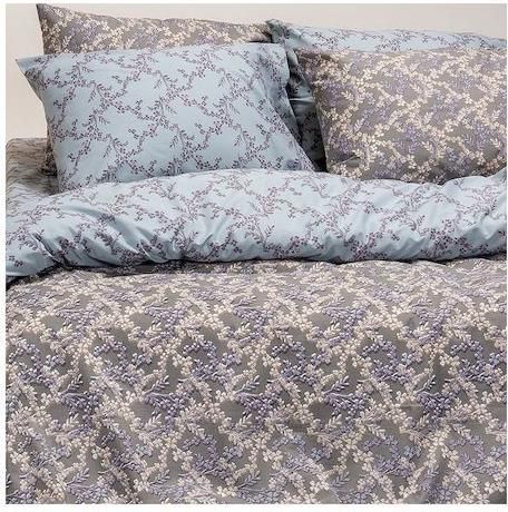 Σετ Μαξιλαροθήκες Melinen Zelda  50x70cm 2τμχ Γκρι