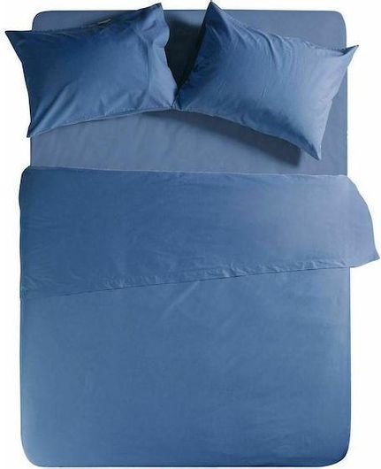 Σετ Μαξιλαροθήκες Nef-Nef Basic 52x72cm 2τμχ Μπλε