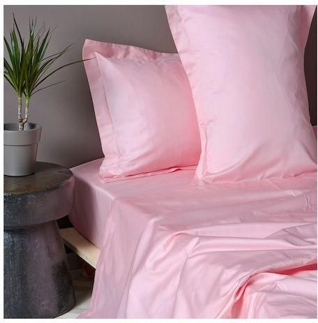 Σετ Μαξιλαροθήκες Palamaiki Luxe Sateen 50x75cm 2τμχ Ροζ