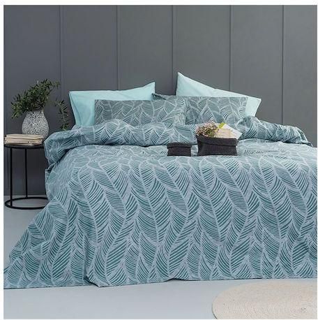 Σετ Μαξιλαροθήκες Palamaiki Fl6125 50x70cm 2τμχ Τιρκουάζ