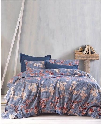 Σετ Μαξιλαροθήκες Rythmos Doca 50x70cm 2τμχ Μπλε