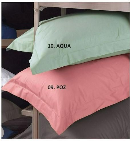 Σετ Μαξιλαροθήκες Rythmos Scenario 50x70cm 2τμχ Ροζ