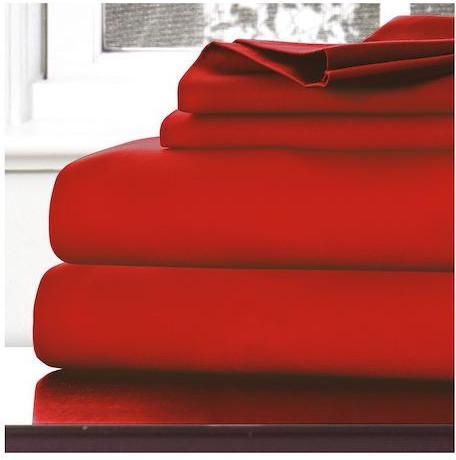 Σετ Μαξιλαροθήκες Sb Home Rainbow 50x70cm 2τμχ Κόκκινο