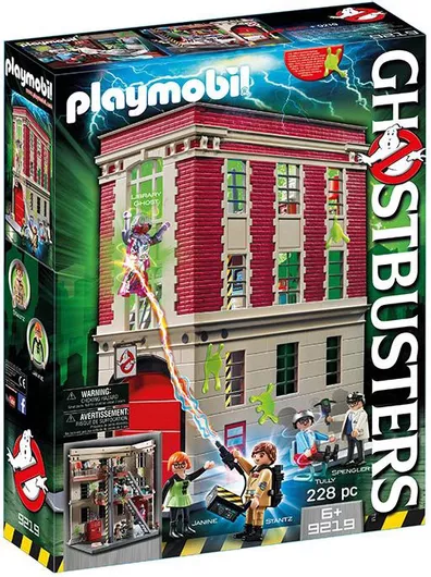 Playmobil Ghostbusters Αρχηγείο για 6 ετών