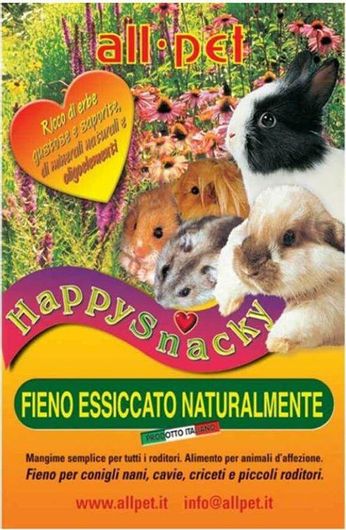 Σανός Χόρτο για Τρωκτικά Ηappy Snacky 1kg