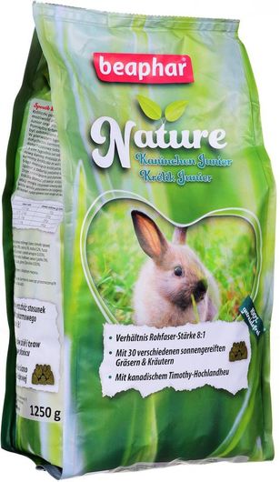 Τροφή για Τρωκτικά Beaphar Nature Junior Rabbit 1250gr