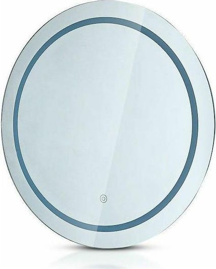 Καθρέπτης Led V-Tac 40491 Αντιθαμβωτικός Στρογγυλός 25W 3 Σε 1 με Διακόπτη Αφής