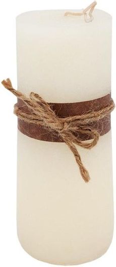 Κερί Επιτραπέζιο H4154 20x7cm Άσπρο