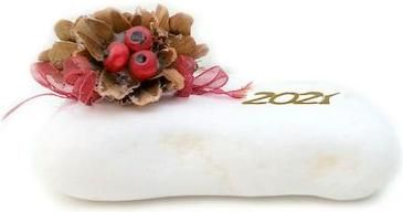 Γούρι για το Σπίτι For Home Πέτρα με Κουκουνάρι 624-90