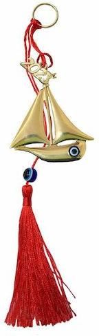 Γούρι για το Σπίτι For Home Καράβι 6710-502X Μεταλλικό