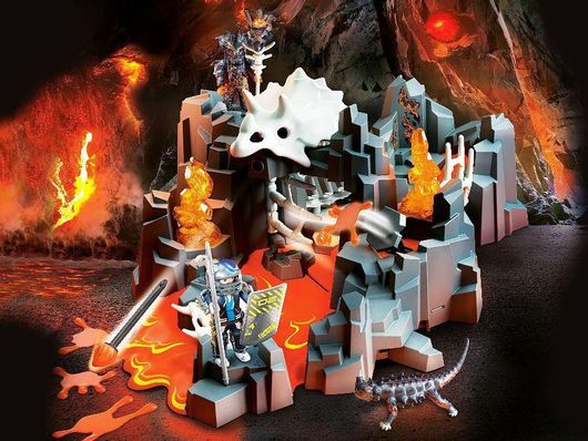 Playmobil Dino Rise Φύλακας της Πηγής της Λάβας για 5-10 ετών
