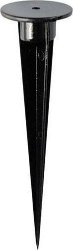 Καρφί Eurolamp 147-22404 Μεταλλικό για Σποτ από Αλουμίνιο Μαύρο