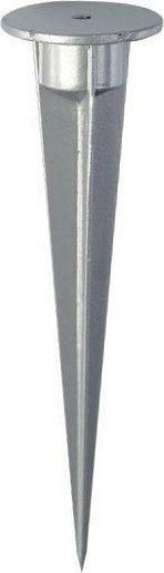 Καρφί Eurolamp 147-22405 Μεταλλικό για Σποτ από Αλουμίνιο Γκρι