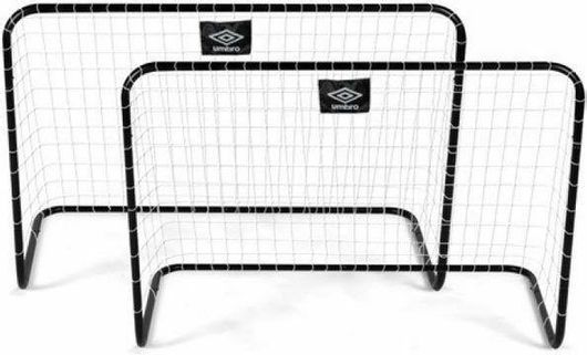 Τέρματα Ποδοσφαίρου Umbro 78x56x45cm Σετ 2τμχ