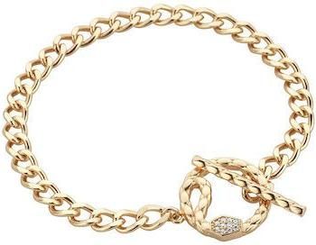 Γυναικείο Κόσμημα Βραχιόλι 18 cm Just Cavalli JCFB00473200 από Ανοξείδωτο Ατσάλι σε Χρυσό χρώμα