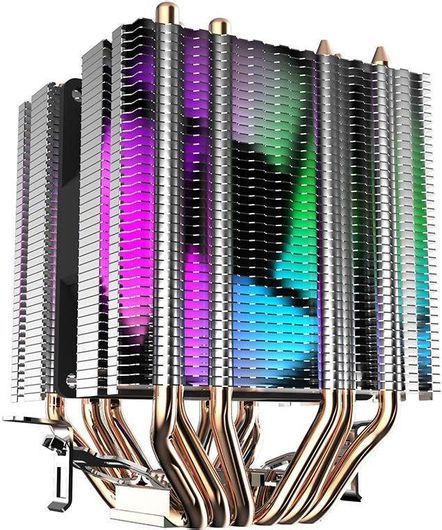 Ψύκτρα Επεξεργαστών Darkflash L6 για Socket AM4/AM5/115x & RGB Φωτισμό Μαύρο