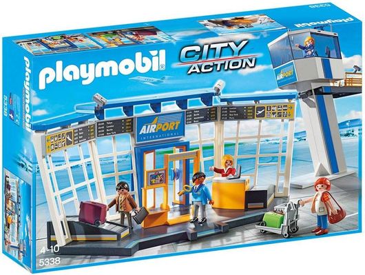 Playmobil City Action Αεροδρόμιο με Πύργο Ελέγχου για 4-10 ετών