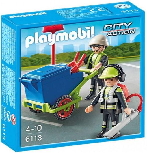 Playmobil City Action Οδοκαθαριστές για 4-10 ετών