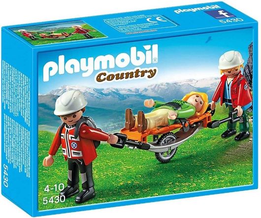 Playmobil Country Διασώστες με Φορείο για 4-10 Ετών #5430