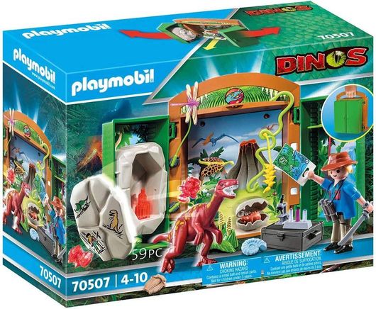 Playmobil Dinos Ερευνητής Δεινοσαύρων για 4-10 ετών