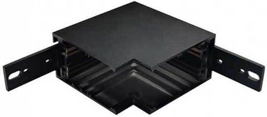 Σύνδεσμος V-Tac 7973 Εξωτερικός Γωνιακός για Φωτιστικό Ράγας Μαύρο