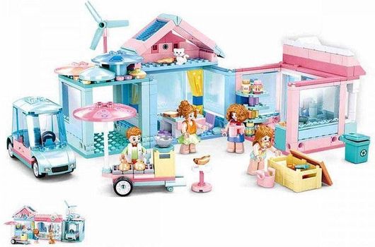 Τουβλάκια Sluban Our New Home για 6 - 12 Ετών 410τμχ