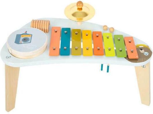 Μουσικό Παιχνίδι Small Foot Ξύλινο Τραπέζι Μουσικής Groovy Beats 21x42x22cm για 3+ Ετών