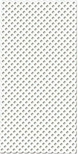 Καφασωτό Κήπου Showood Privat Πλαστικό με Πλέγμα Ρόμβου 200x100cm Λευκό