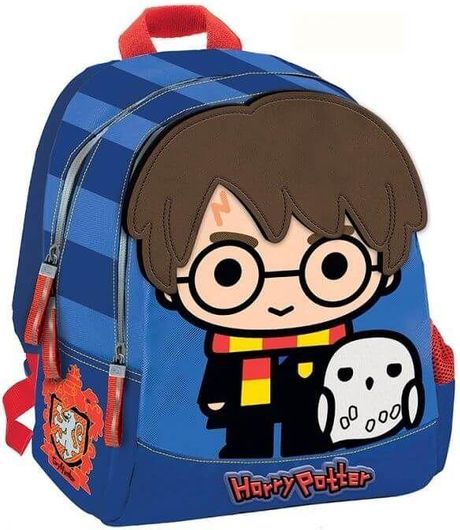Σχολική Τσάντα Νηπίου Graffiti Πλάτης Harry Potter Preschool 24x12x30cm Μπλε