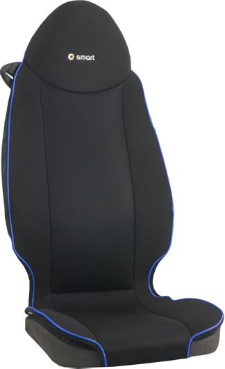 Καλύμματα Καθισμάτων Αυτοκινήτου Americat για Smart ForTwo 450/451/453 1998>2016 Μαύρο/Μπλε